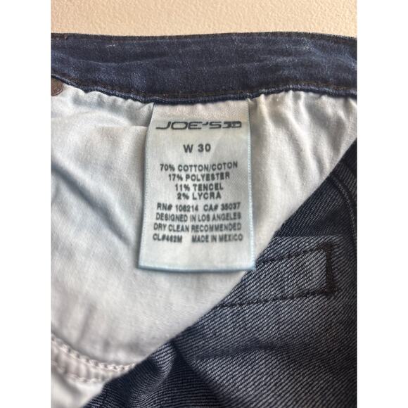 Joe’s Jeans Nomi Dark Blue Wash Skinny Size Waist 30 - Picture 4 of 6